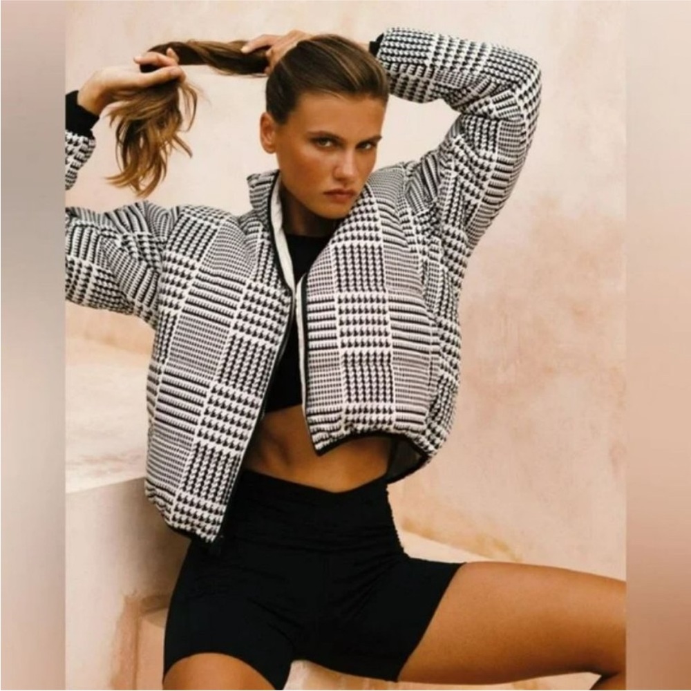 L*Space elevation jacket in black/white reversible size small